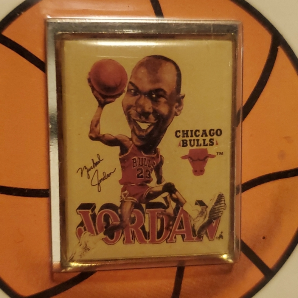 Rare Collectible Never Opened Box! Michael Jordan Star Pin Collection 1991-1992
